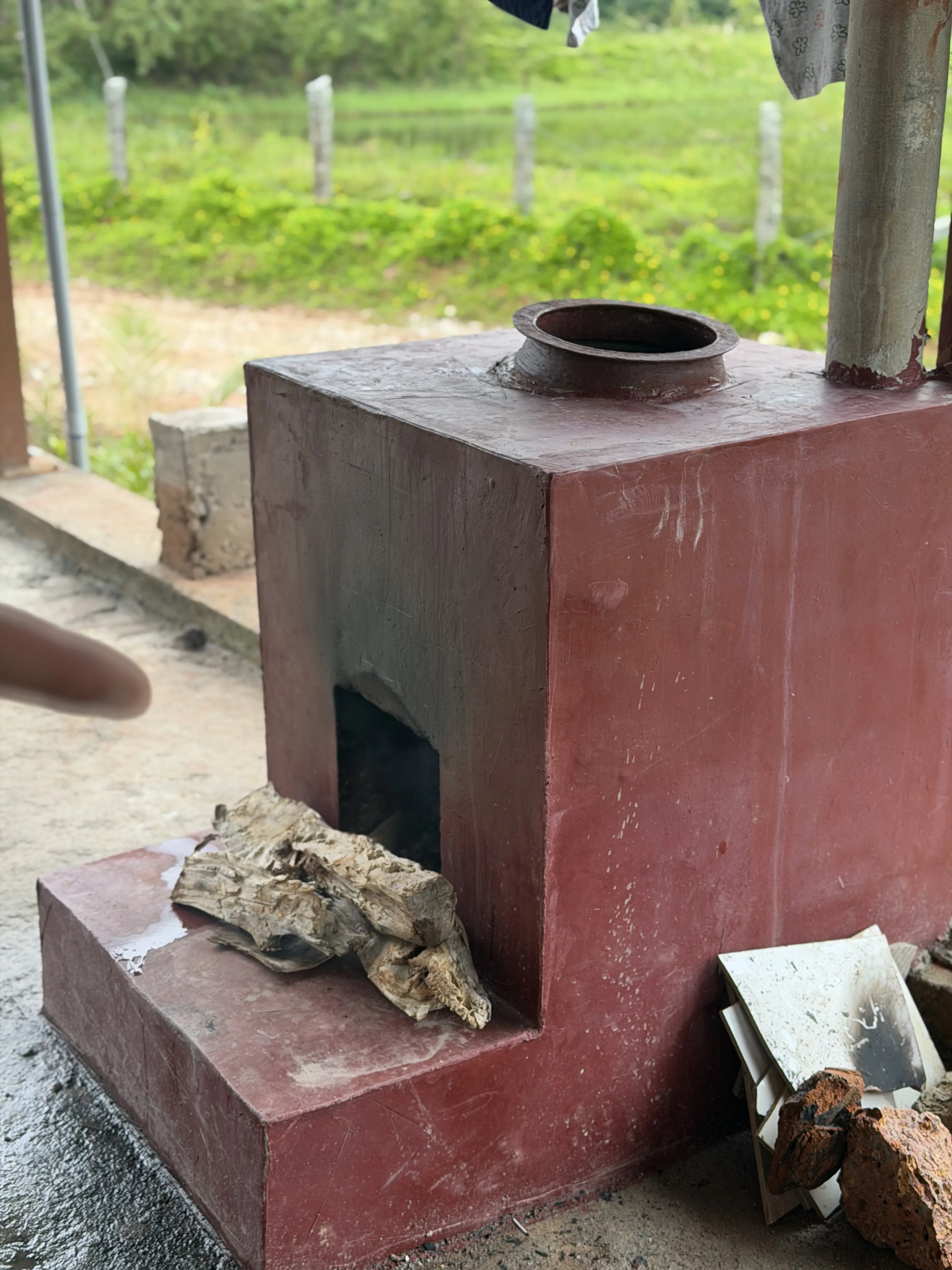 Traditional hande hot water bath